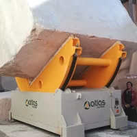 کوپ برگردان اطلس ماشین نصب شده در کارخانه های شنگبری و انبار های کوپ سنگ